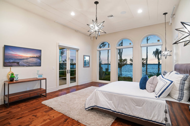 Residential Real Estate Master Bedroom Interior Windermere FL